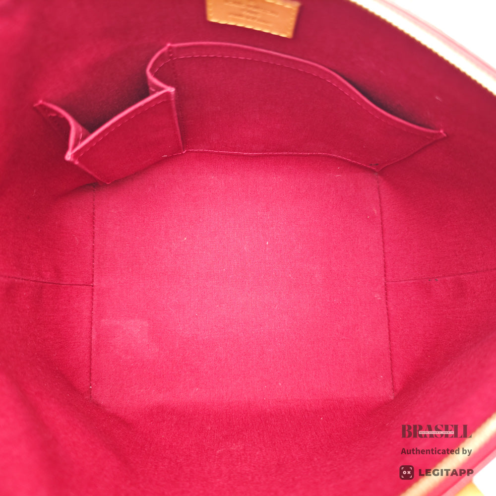 LOUIS VUITTON Bellevue PM Vernis Patent Leather Hand Bag M93583【ImportFeeFREE】
