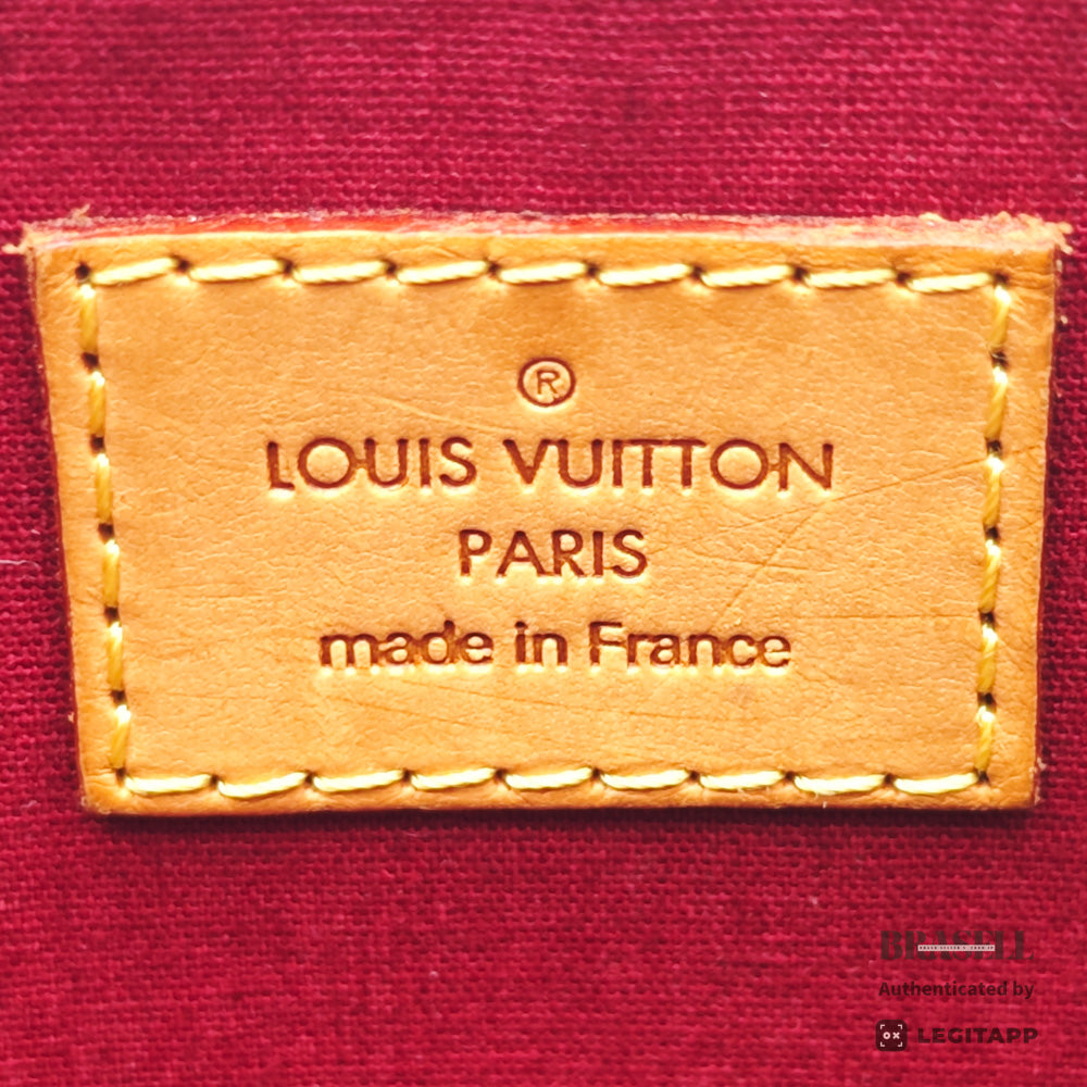 LOUIS VUITTON Bellevue PM Vernis Patent Leather Hand Bag M93583【ImportFeeFREE】