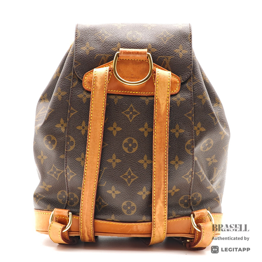 LOUIS VUITTON Montsouris MM Monogram Canvas M51136 Backpack 【ImportFeeFREE】