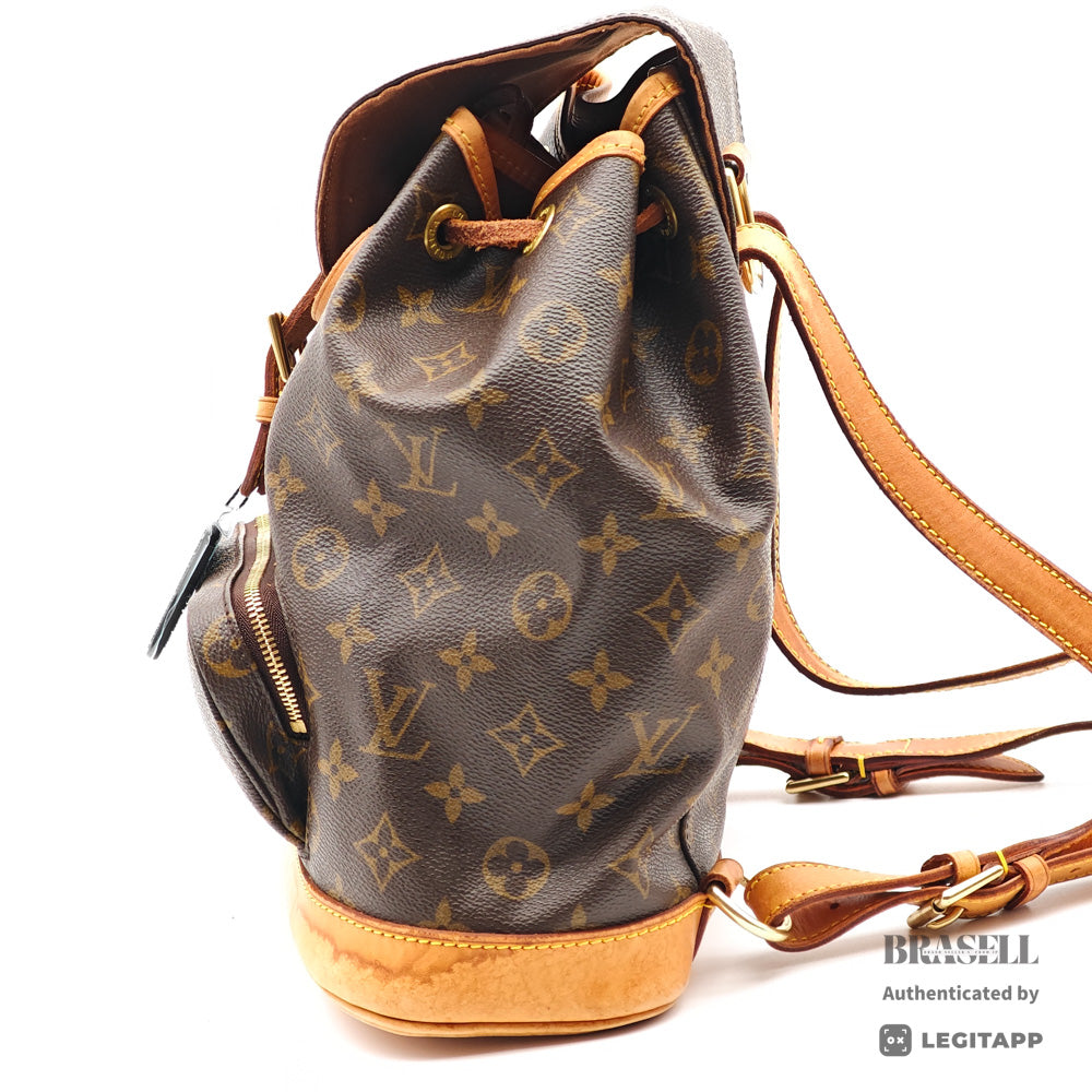 LOUIS VUITTON Montsouris MM Monogram Canvas M51136 Backpack 【ImportFeeFREE】