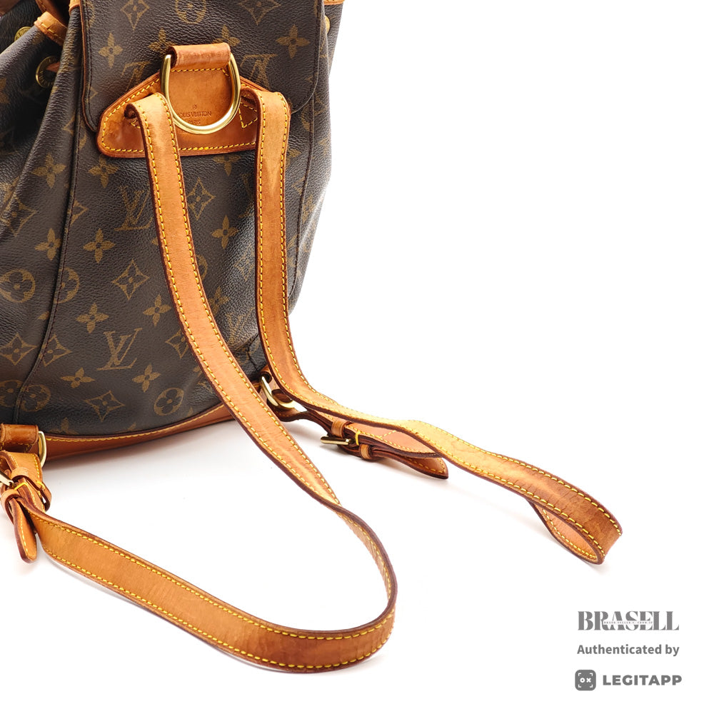 LOUIS VUITTON Montsouris MM Monogram Canvas M51136 Backpack 【ImportFeeFREE】