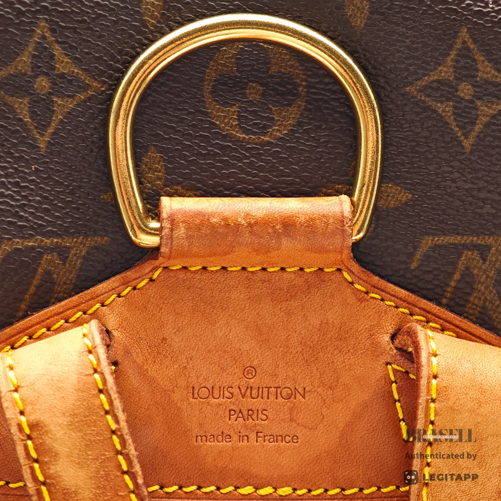 LOUIS VUITTON Montsouris MM Monogram Canvas M51136 Backpack 【ImportFeeFREE】