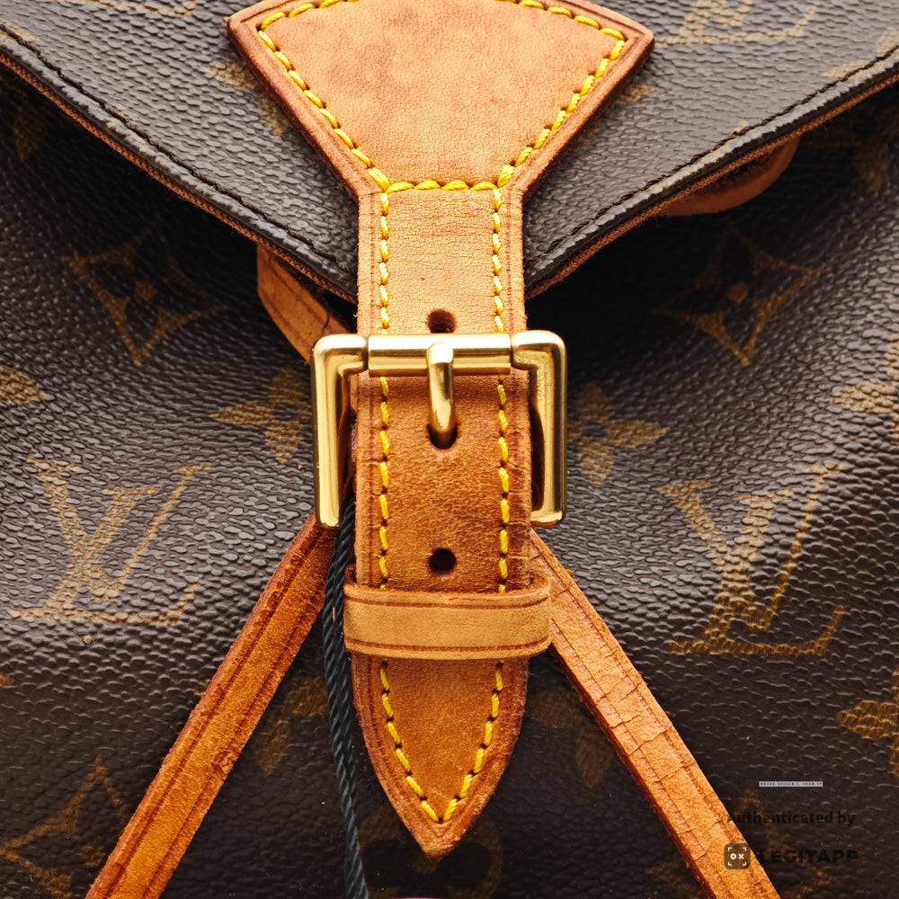 LOUIS VUITTON Montsouris MM Monogram Canvas M51136 Backpack 【ImportFeeFREE】