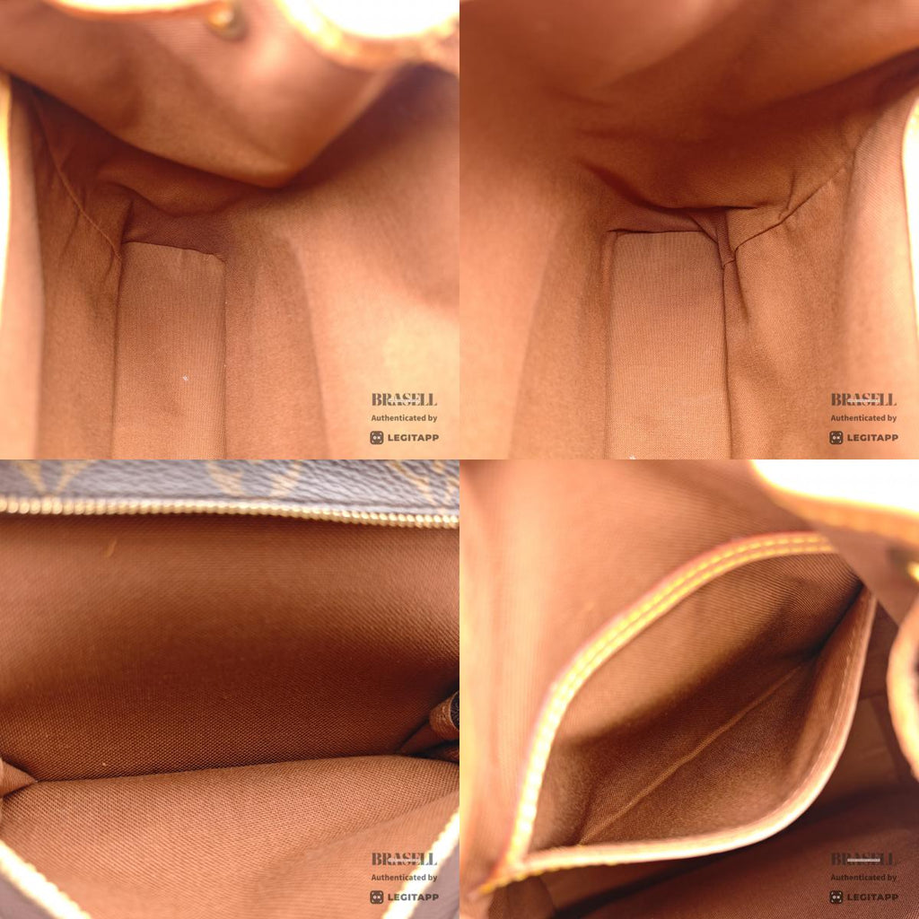 LOUIS VUITTON Montsouris MM Monogram Canvas M51136 Backpack 【ImportFeeFREE】