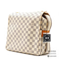 LOUIS VUITTON Naviglio Damier Azur Canvas N51189 Shoulder Bag 【ImportFeeFREE】