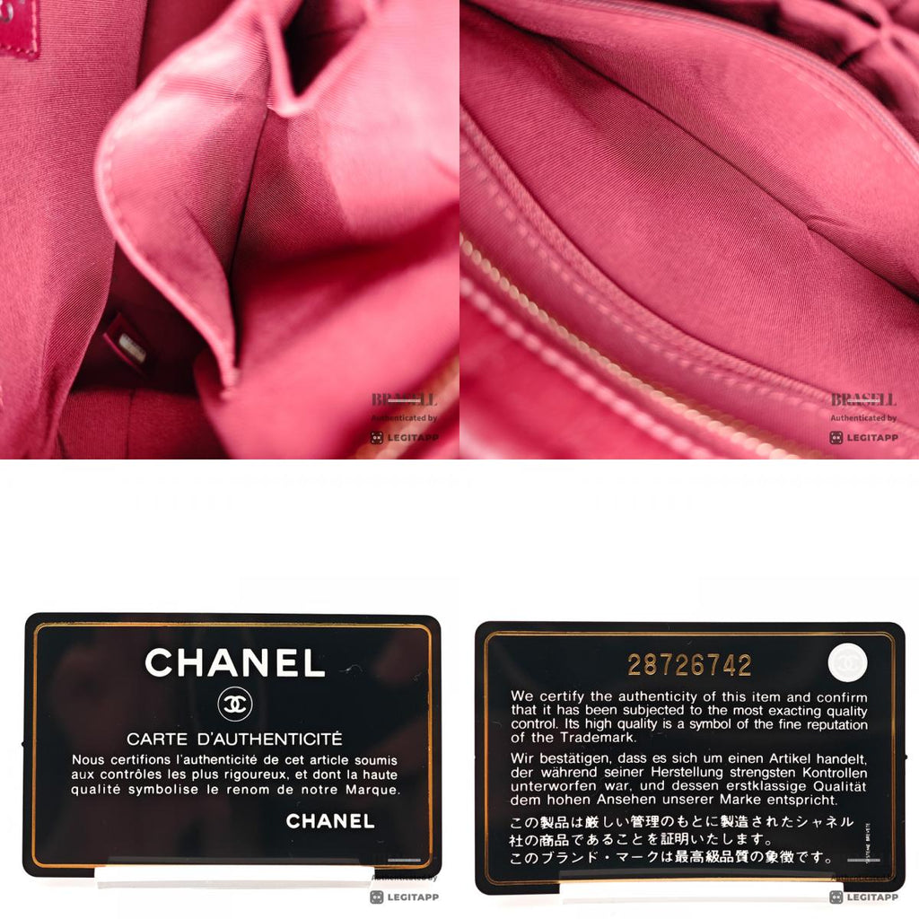 CHANEL Gabrielle Leather Chain Shoulder Bag 【ImportFeeFREE】