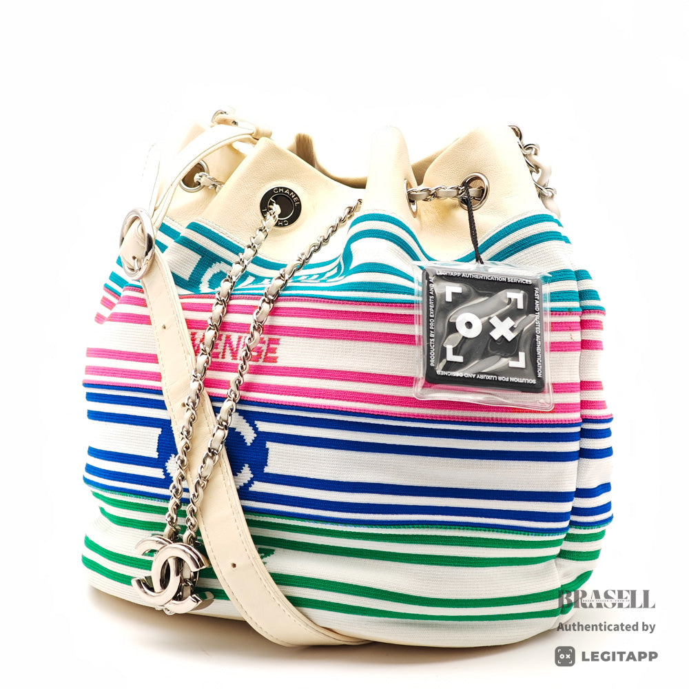 CHANEL Venice Biarritz Drawstring Shoulder Bag Women's 【ImportFeeFREE】