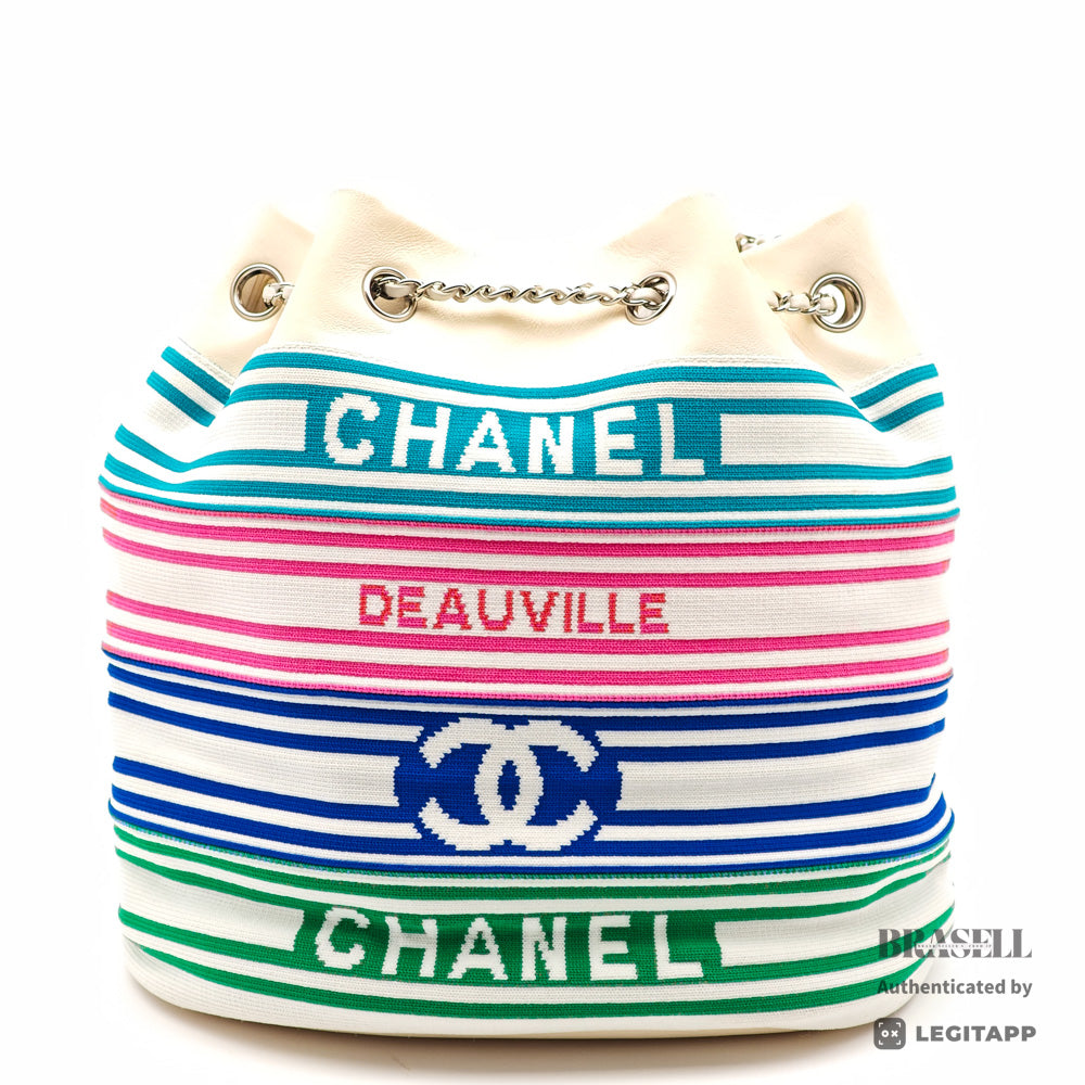 CHANEL Venice Biarritz Drawstring Shoulder Bag Women's 【ImportFeeFREE】