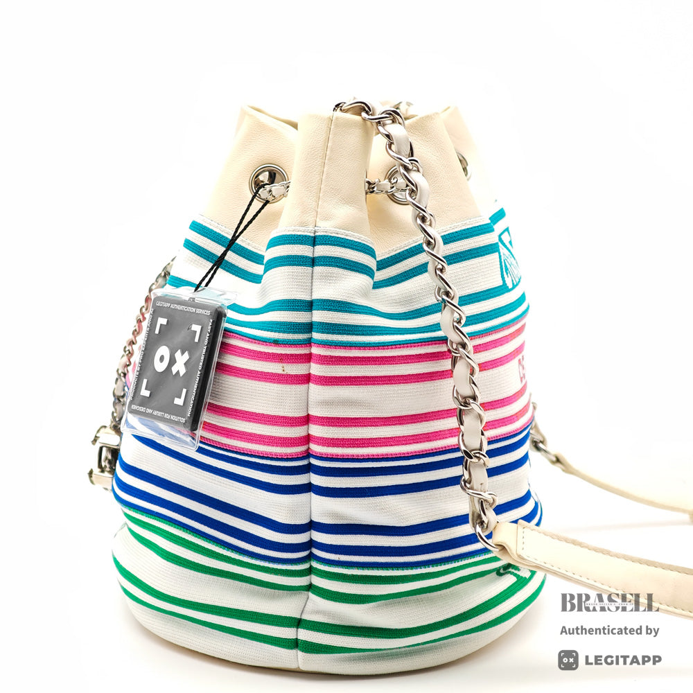 CHANEL Venice Biarritz Drawstring Shoulder Bag Women's 【ImportFeeFREE】