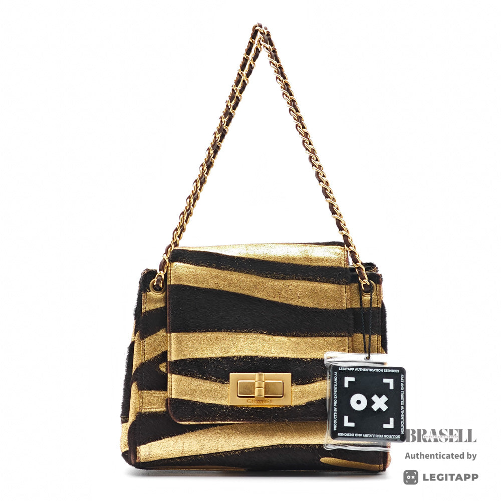 CHANEL Leather Clutch Bag 【ImportFeeFREE】