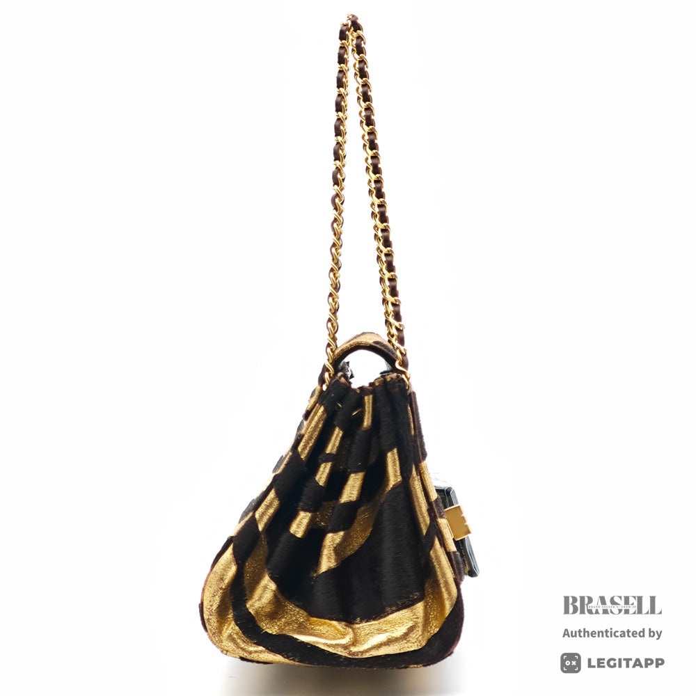 CHANEL Leather Clutch Bag 【ImportFeeFREE】