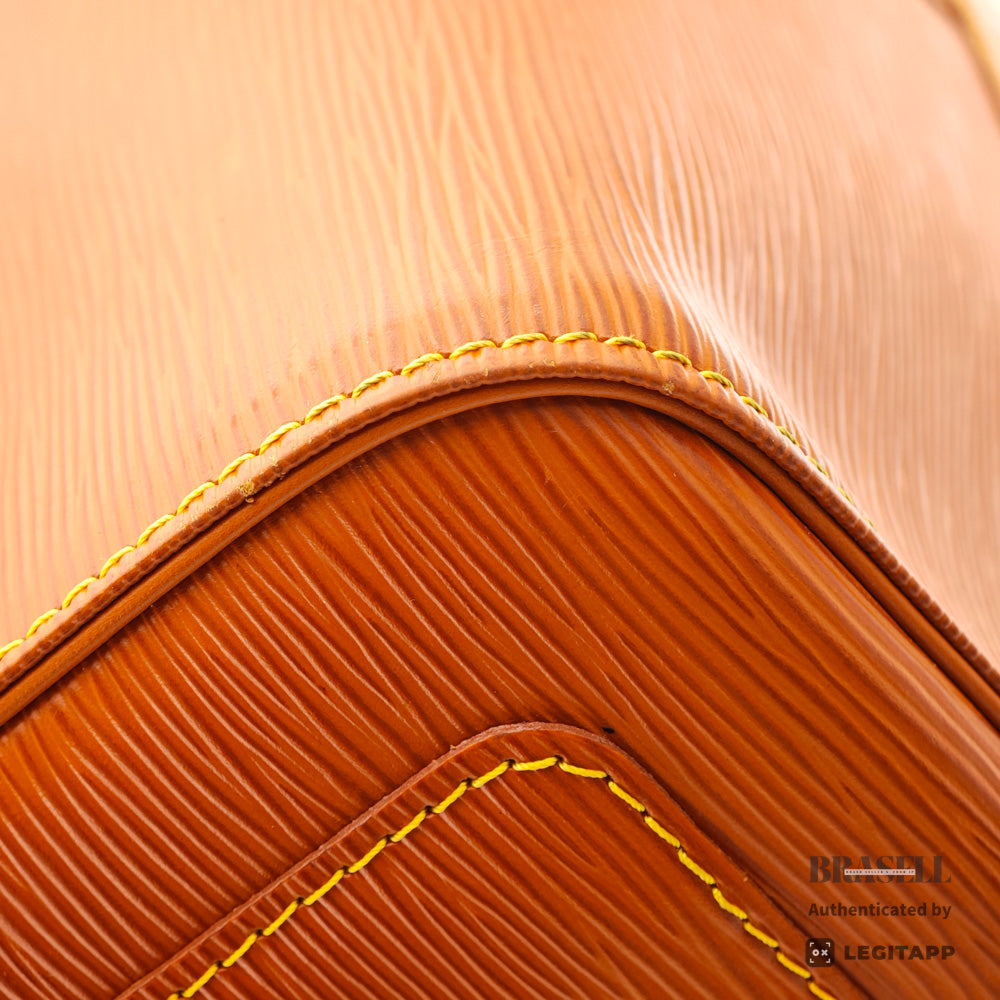 LOUIS VUITTON Keepall 50 Epi Leather Boston Travel Bag M42968 【ImportFeeFREE】
