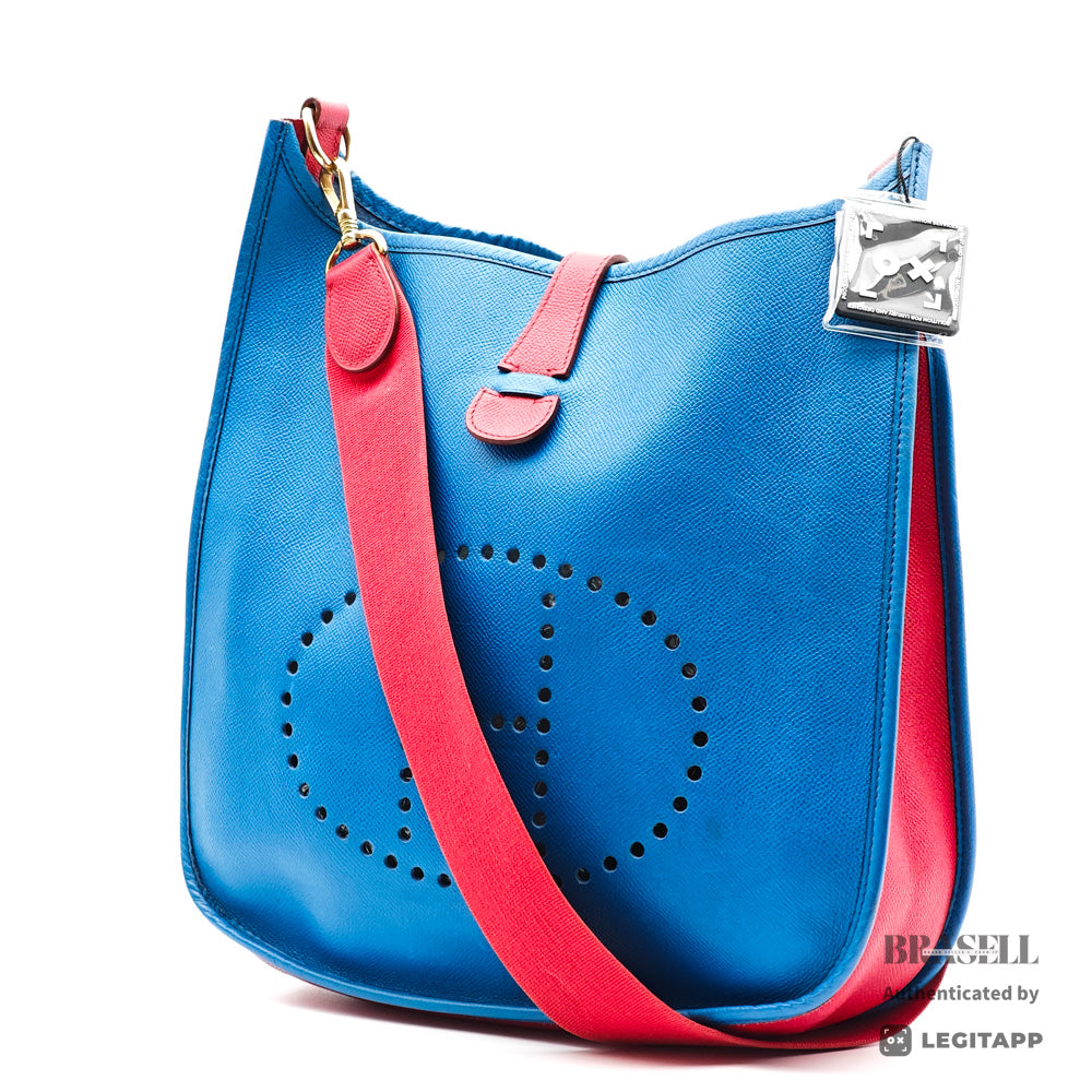 HERMES Evelyne Shoulder Bag Leather Y Stamp Crossbody Bag 【ImportFeeFREE】