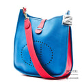 HERMES Evelyne Shoulder Bag Leather Y Stamp Crossbody Bag 【ImportFeeFREE】