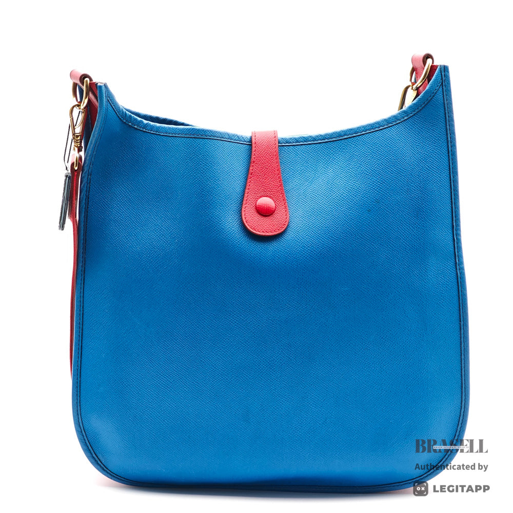 HERMES Evelyne Shoulder Bag Leather Y Stamp Crossbody Bag 【ImportFeeFREE】