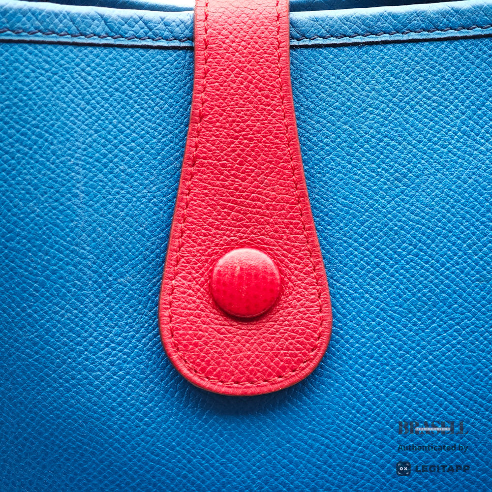 HERMES Evelyne Shoulder Bag Leather Y Stamp Crossbody Bag 【ImportFeeFREE】