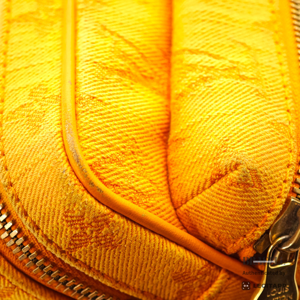 LOUIS VUITTON Outdoor Bumbag Monogram Canvas Orange M44623 【ImportFeeFREE】
