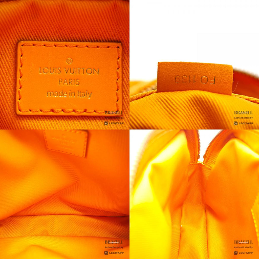 LOUIS VUITTON Outdoor Bumbag Monogram Canvas Orange M44623 【ImportFeeFREE】