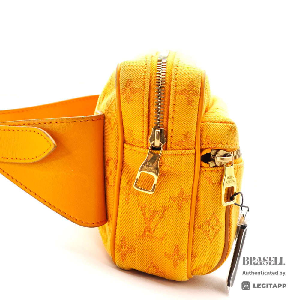 LOUIS VUITTON Outdoor Bumbag Monogram Canvas Orange M44623 【ImportFeeFREE】