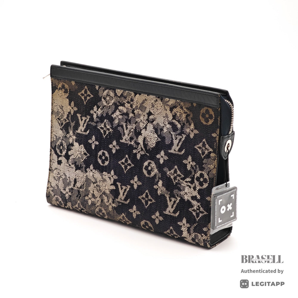 LOUIS VUITTON Pochette Voyage MM Monogram Clutch Bag M80034 【ImportFeeFREE】