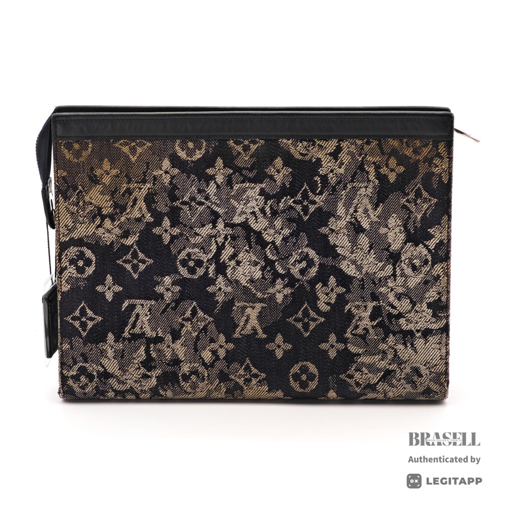 LOUIS VUITTON Pochette Voyage MM Monogram Clutch Bag M80034 【ImportFeeFREE】