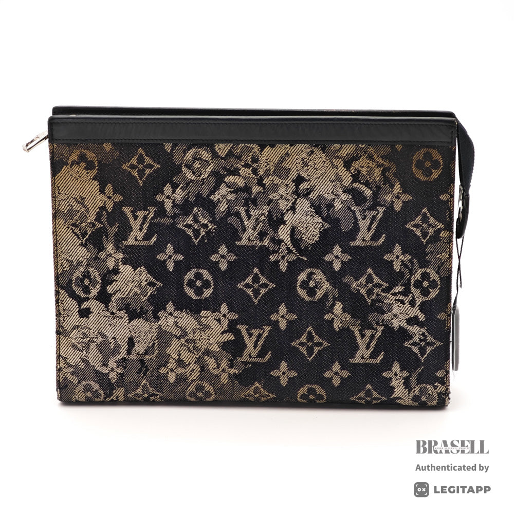 LOUIS VUITTON Pochette Voyage MM Monogram Clutch Bag M80034 【ImportFeeFREE】