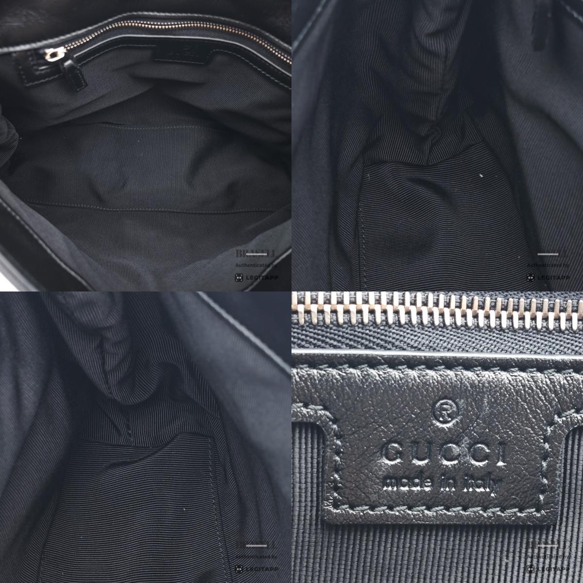 GUCCI GG Marmont Medium Black Leather Shoulder Bag 【ImportFeeFREE】