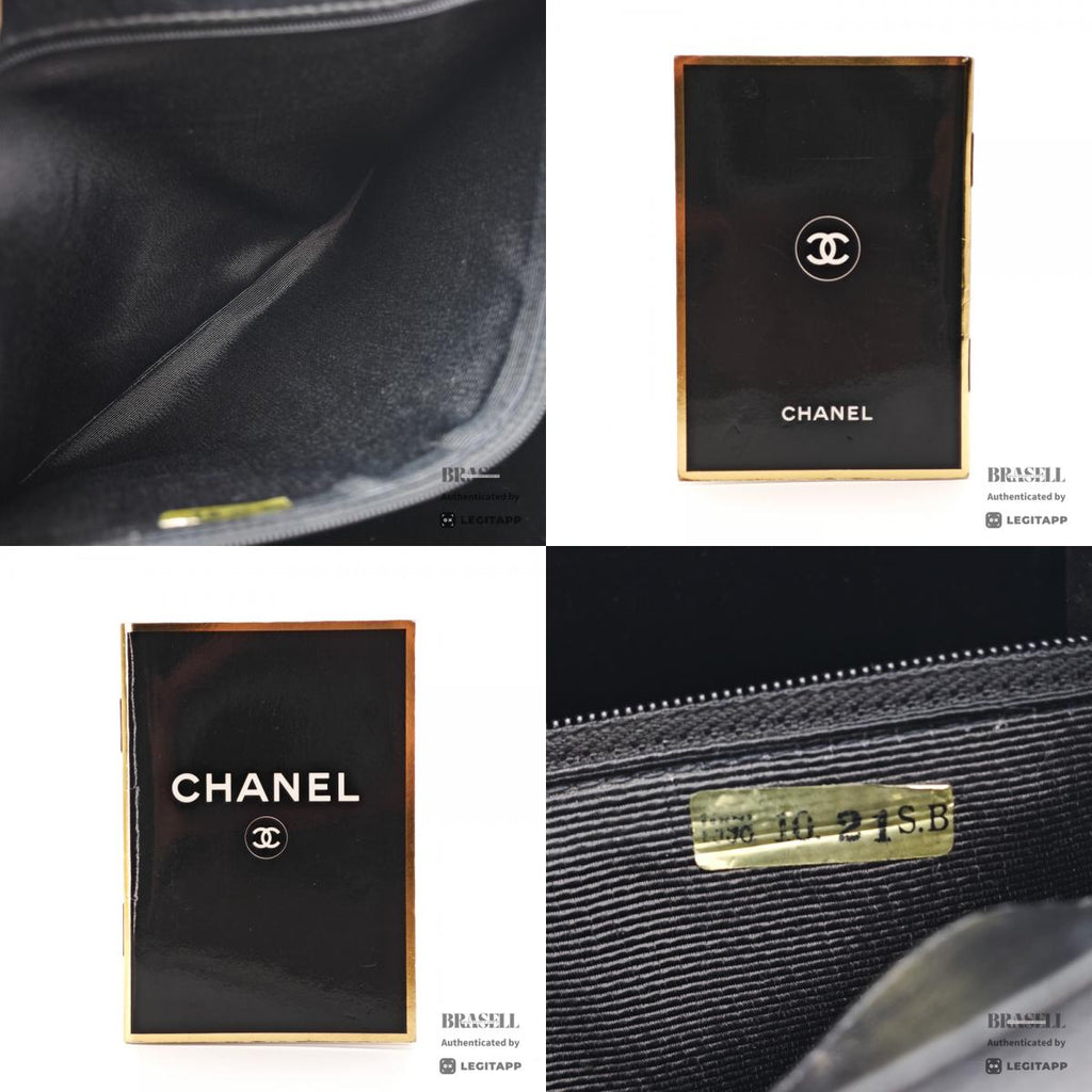 CHANEL Caviar Leather Black Chain Tote Bag 【ImportFeeFREE】
