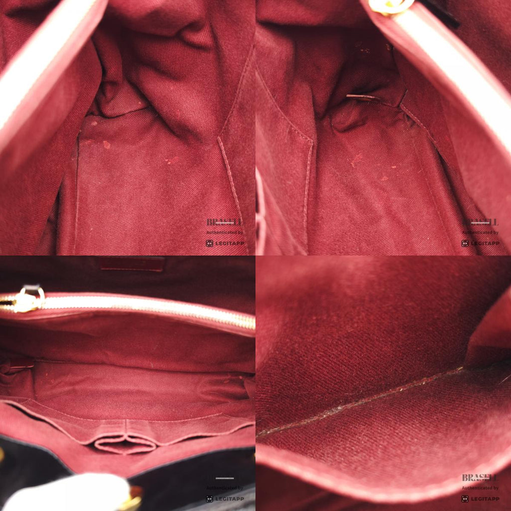 CHANEL Denim Leather Gray Black Hand Bag 【ImportFeeFREE】