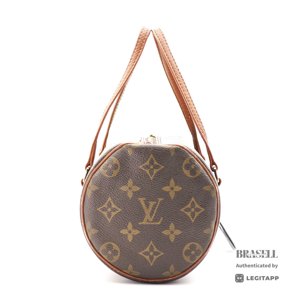 LOUIS VUITTON Papillon 26 Monogram Canvas Brown Hand Bag M51366 【ImportFeeFREE】
