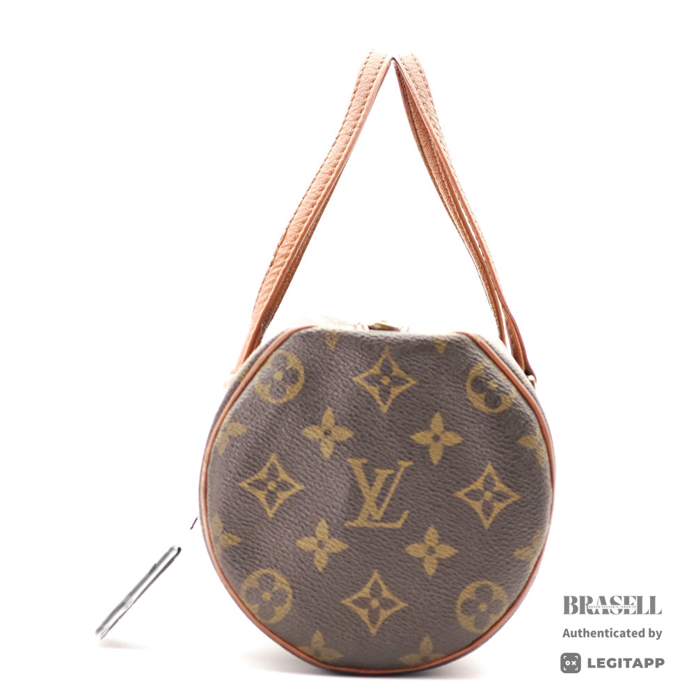 LOUIS VUITTON Papillon 26 Monogram Canvas Brown Hand Bag M51366 【ImportFeeFREE】