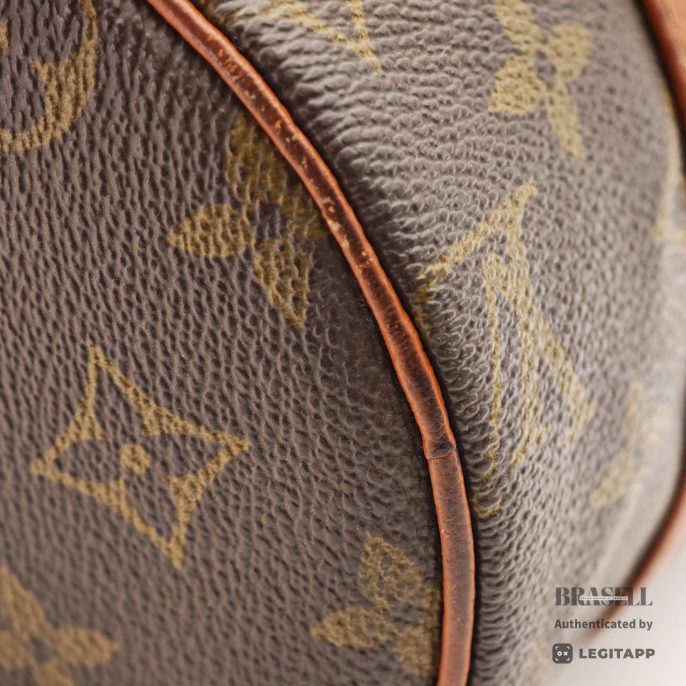 LOUIS VUITTON Papillon 26 Monogram Canvas Brown Hand Bag M51366 【ImportFeeFREE】