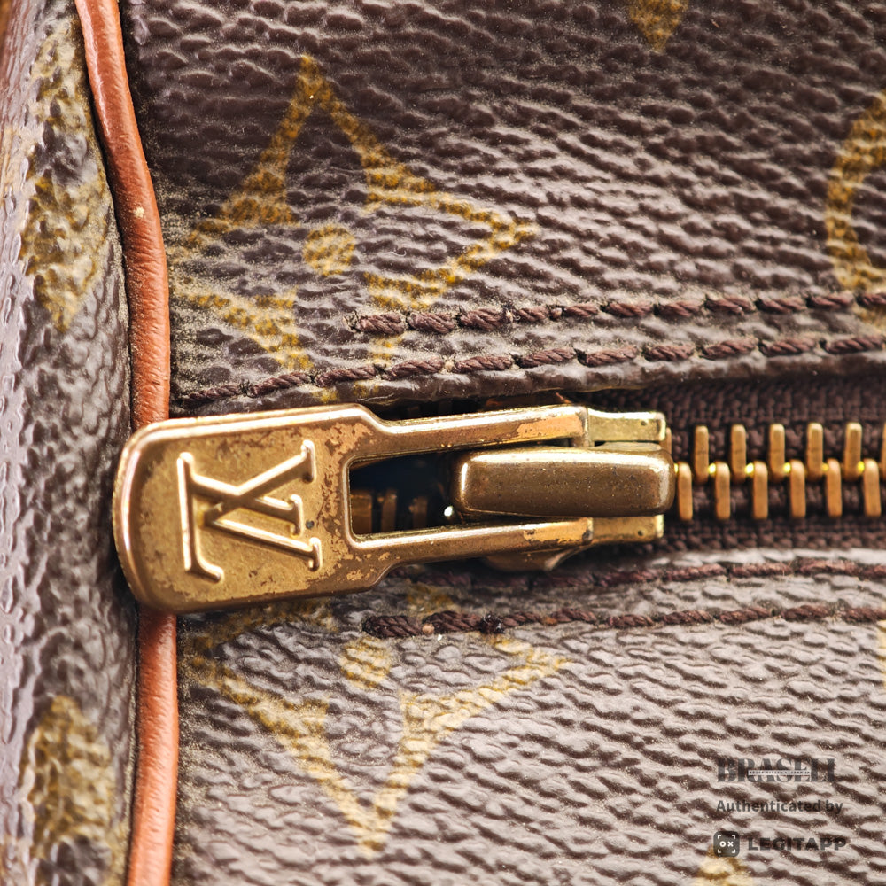 LOUIS VUITTON Papillon 26 Monogram Canvas Brown Hand Bag M51366 【ImportFeeFREE】