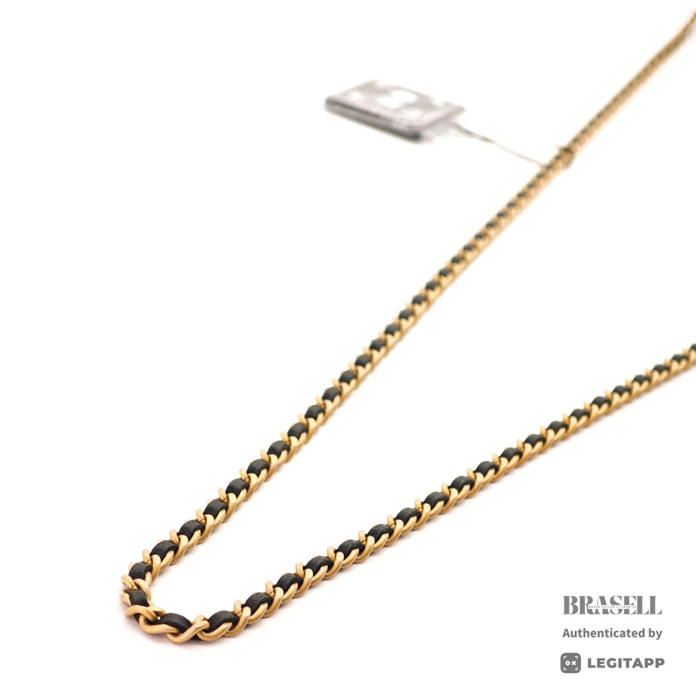 CHANEL Boy Chanel Lambskin V-Stitch Chain Wallet Shoulder Bag 【ImportFeeFREE】