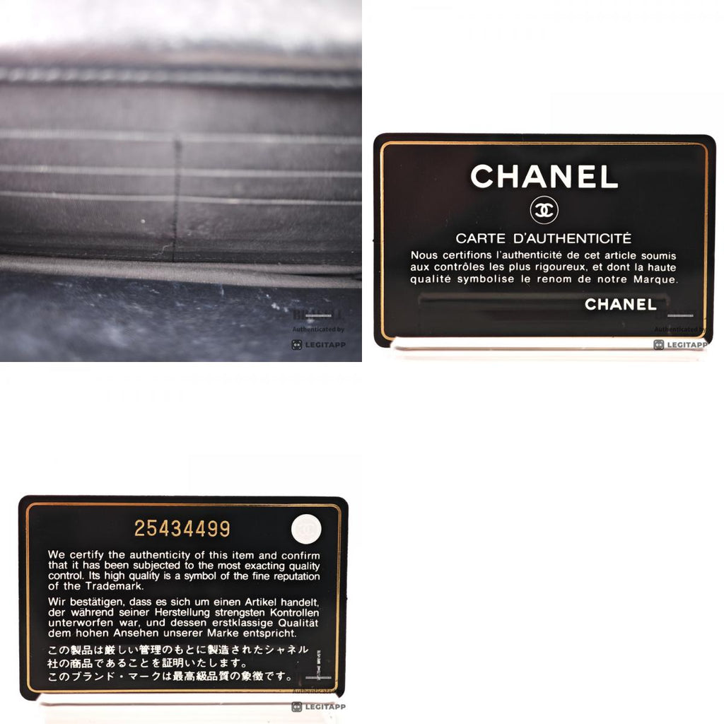 CHANEL Boy Chanel Lambskin V-Stitch Chain Wallet Shoulder Bag 【ImportFeeFREE】