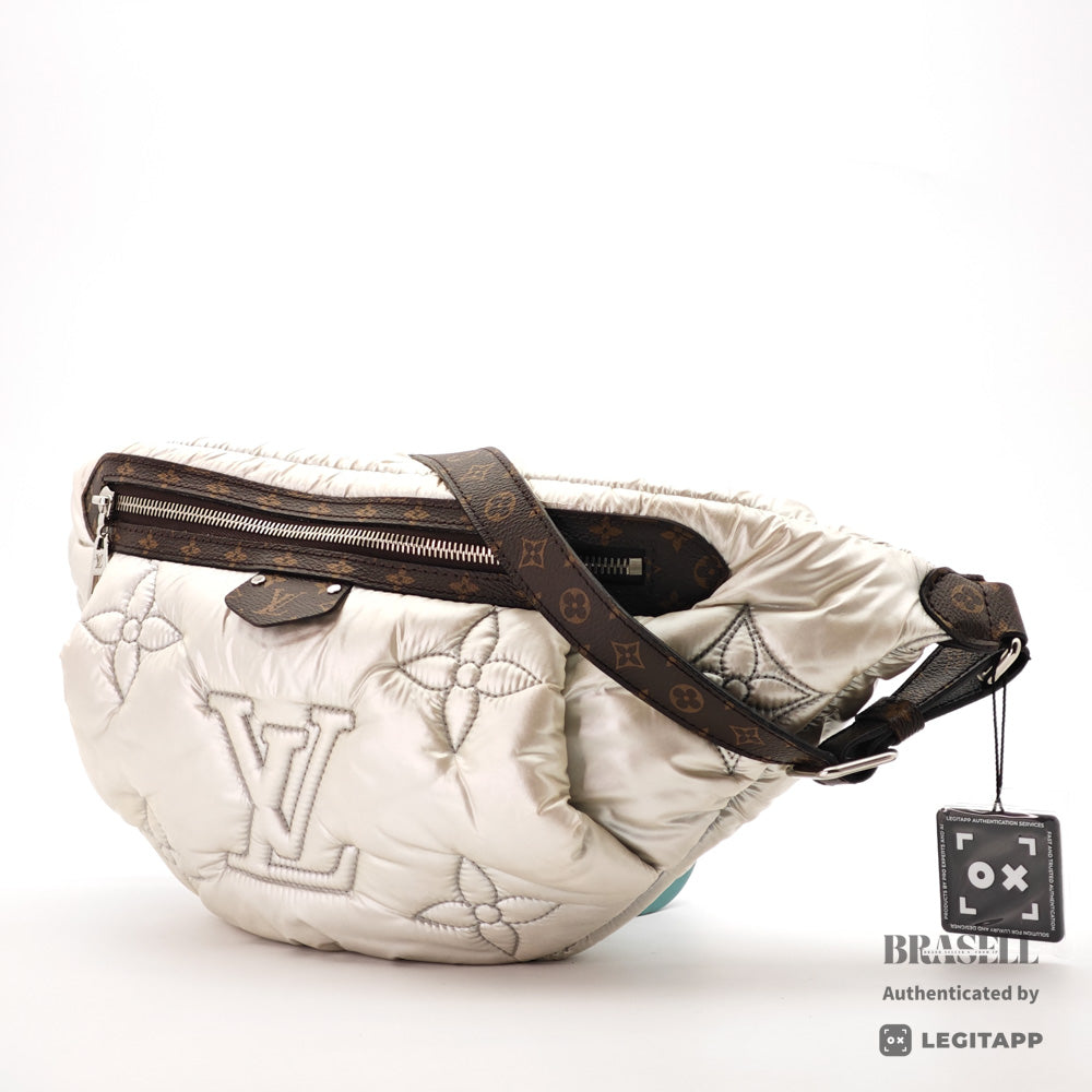 LOUIS VUITTON Bumbag LV Pillow Monogram Nylon M20971 【ImportFeeFREE】