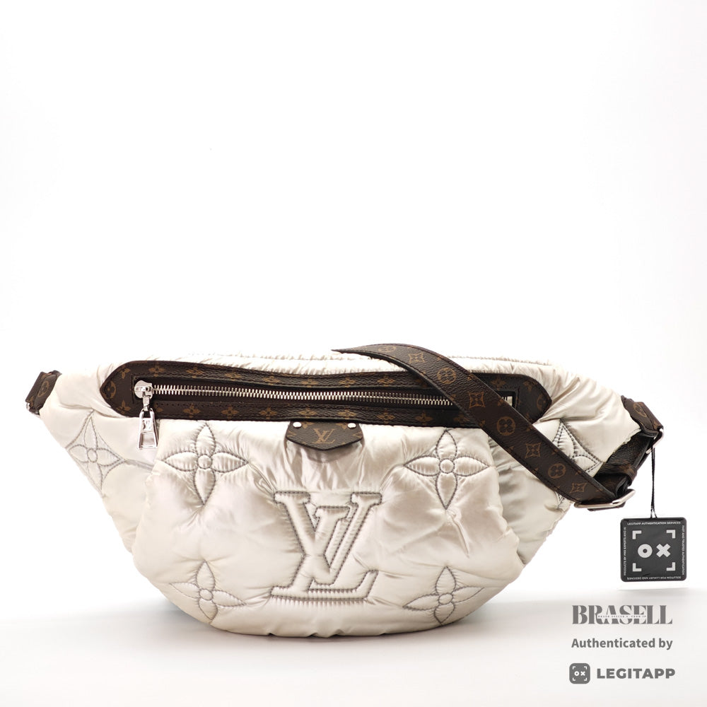 LOUIS VUITTON Bumbag LV Pillow Monogram Nylon M20971 【ImportFeeFREE】