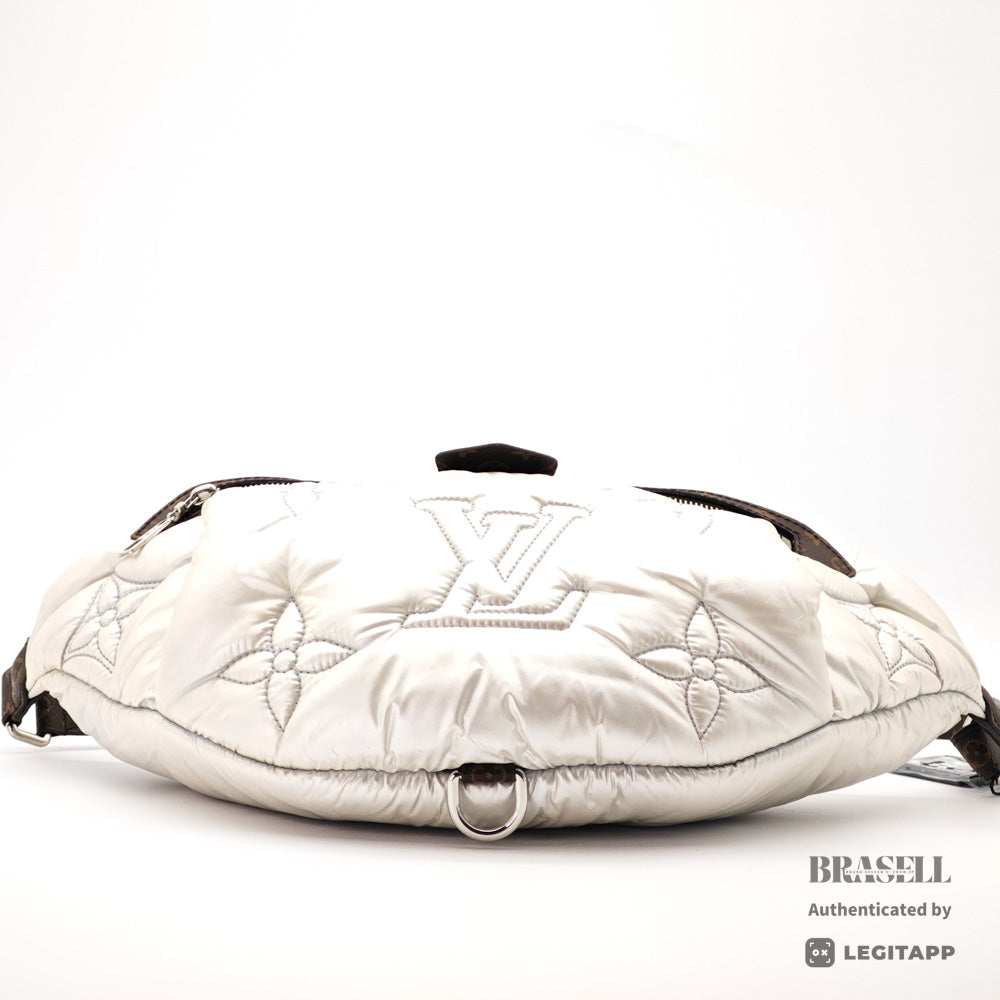 LOUIS VUITTON Bumbag LV Pillow Monogram Nylon M20971 【ImportFeeFREE】