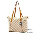 LOUIS VUITTON Totally MM Damier Azur Canvas Tote Bag N51262 【ImportFeeFREE】