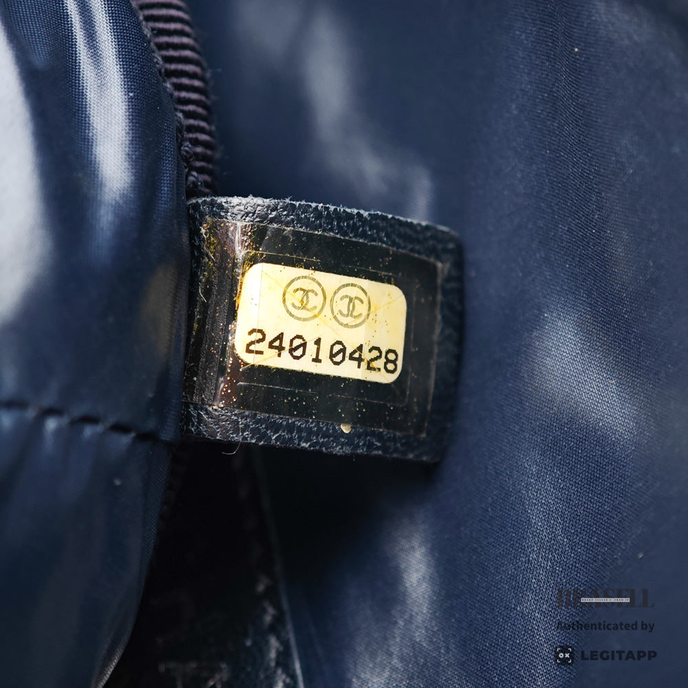 CHANEL Matelasse Tweed Lambskin Leather Blue Multicolor 2Way Waist Bag A93842 【ImportFeeFREE】
