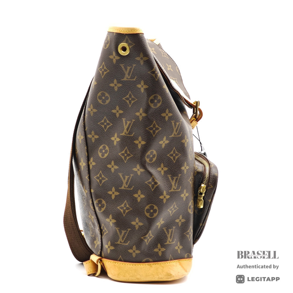 LOUIS VUITTON Montsouris GM Monogram Canvas Backpack M51135【ImportFeeFREE】