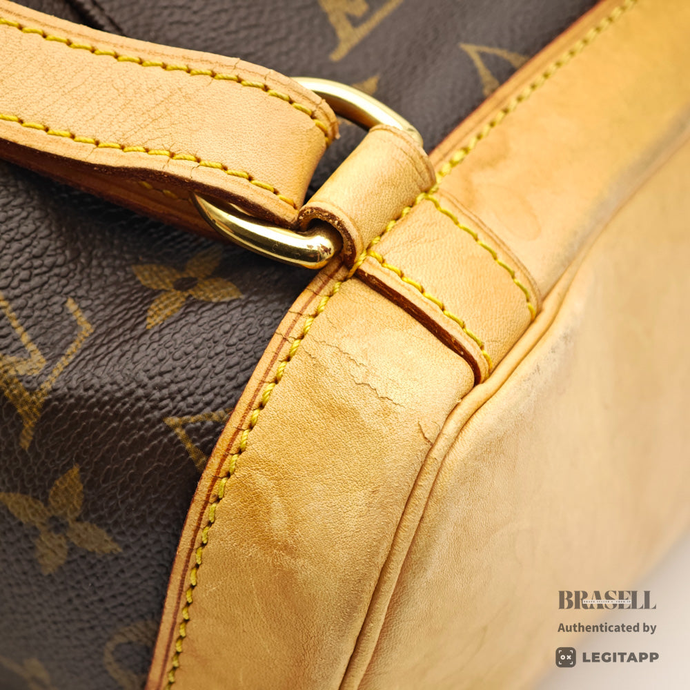 LOUIS VUITTON Montsouris GM Monogram Canvas Backpack M51135【ImportFeeFREE】