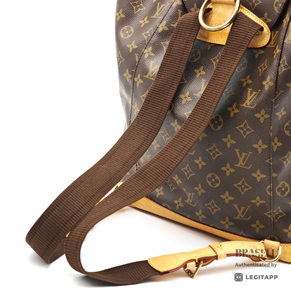 LOUIS VUITTON Montsouris GM Monogram Canvas Backpack M51135【ImportFeeFREE】