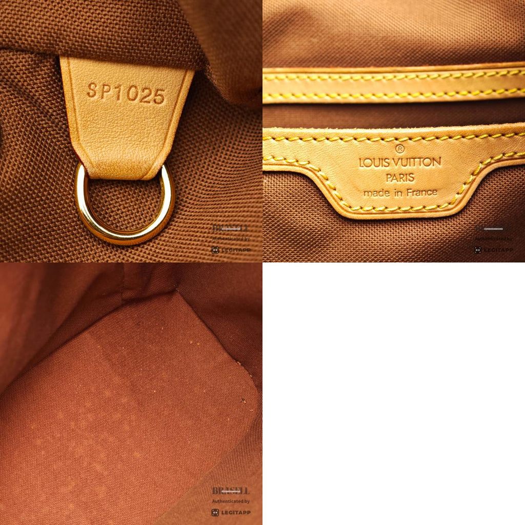LOUIS VUITTON Montsouris GM Monogram Canvas Backpack M51135【ImportFeeFREE】