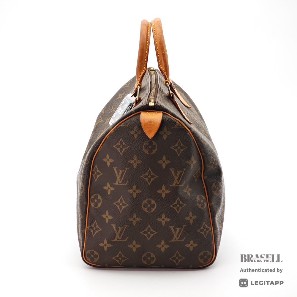 LOUIS VUITTON Speedy 35 Monogram Canvas Boston Bag M41524 【ImportFeeFREE】