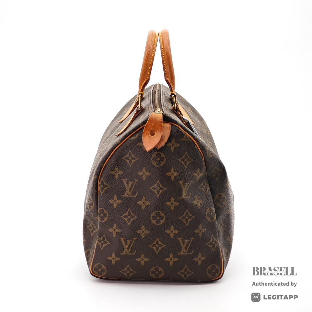 LOUIS VUITTON Speedy 35 Monogram Canvas Boston Bag M41524 【ImportFeeFREE】