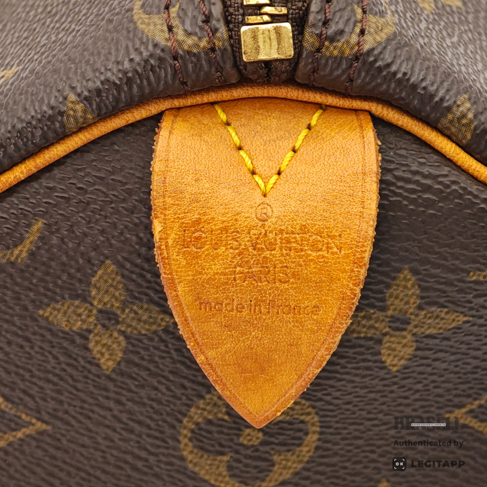 LOUIS VUITTON Speedy 35 Monogram Canvas Boston Bag M41524 【ImportFeeFREE】