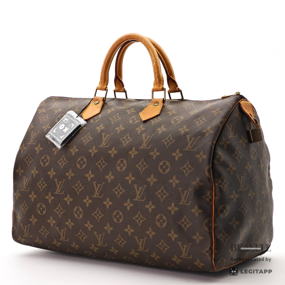 LOUIS VUITTON Speedy 40 Monogram Canvas Boston Bag M41522 【ImportFeeFREE】