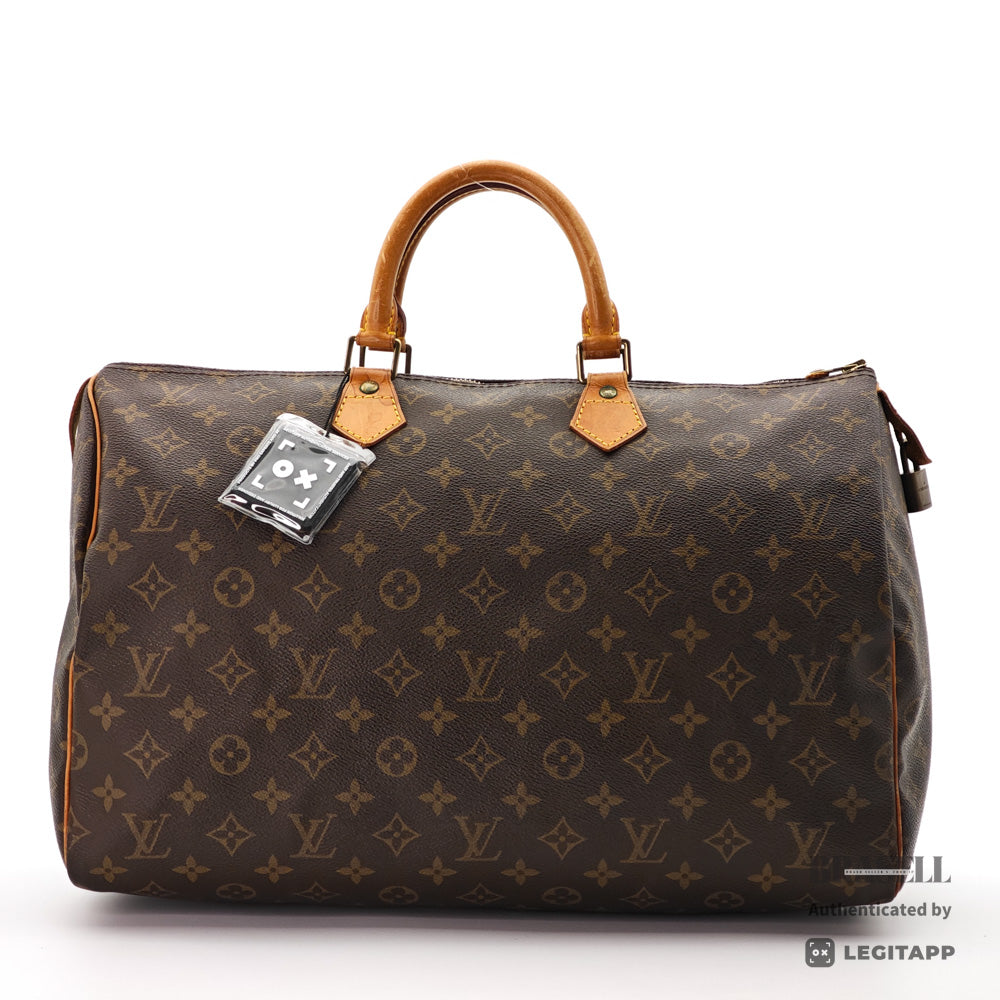 LOUIS VUITTON Speedy 40 Monogram Canvas Boston Bag M41522 【ImportFeeFREE】