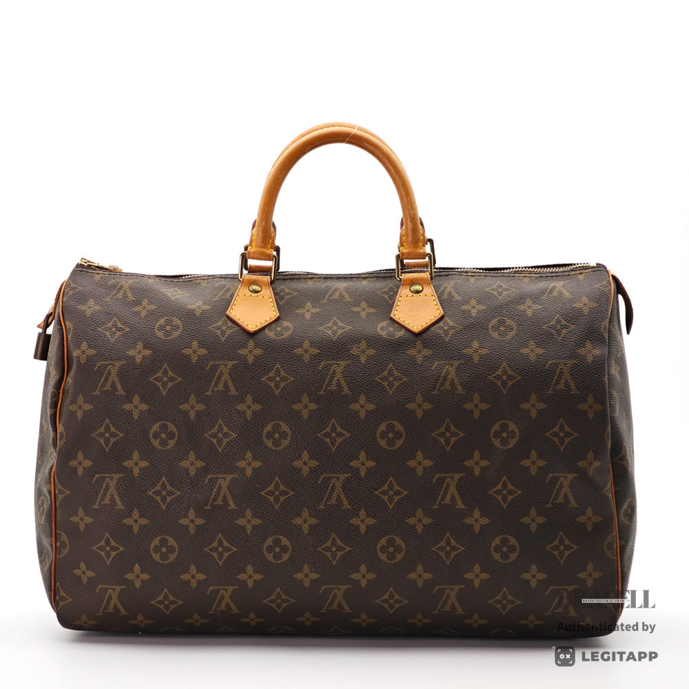 LOUIS VUITTON Speedy 40 Monogram Canvas Boston Bag M41522 【ImportFeeFREE】